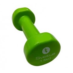 Гантель для фітнесу вінілова Sveltus 1x1,5 кг, код: SLTS-1187-9 Гантель для фітнесу вінілова Sveltus 1x1,5 кг, код: SLTS-1187-9