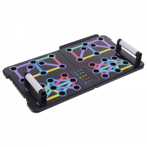 Універсальна дошка BioGymдля віджимань лежачи, чорний, код: FI-6187-S52 Універсальна дошка BioGymдля віджимань лежачи, чорний, код: FI-6187-S52