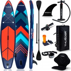 Надувна SUP дошка (Сапборд) Thunder Stripes 320, код: Stripes-IN Надувна SUP дошка (Сапборд) Thunder Stripes 320, код: Stripes-IN