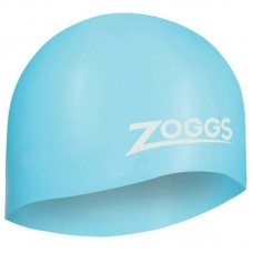 Шапочка для плавання Zoggs Easy-fit Silicone Cap, блакитний, код: 749266016249