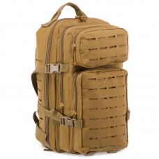 Рюкзак тактичний штурмовий Tactical 45x27x20см, 25л, хакі, код: TY-616_CH