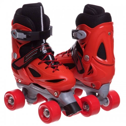 Роликові ковзани розсувні Banwei XS (27-30), червоний, код: BW-905_XSR-S52 Роликові ковзани розсувні Banwei XS (27-30), червоний, код: BW-905_XSR-S52