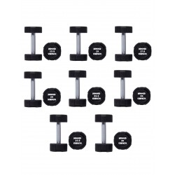 Гантельний ряд Hammer Strength TPU 12.5-30 кг (8 пар), 340 кг, код: 523477-AX