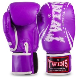 Рукавички боксерські Twins 14 унцій, фіолетовий, код: FBGVSD3-TW6_14V