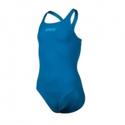 Купальник закритий для дівчат Arena Team Swimsuit Swim Pro Solid зріст 140см, 10-11 років, блакитний, код: 3468336992951