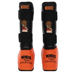 Захист гомілки і стопи Core S (8-12 років) чорний-помаранчевий, код: BO-8544_S