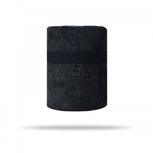 Рушник для спорту із мікрофібри GymBeam Large Black, код: 8586022213533