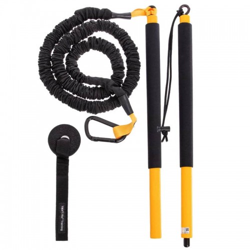 Тренажер FitGo RipTrainer Resistance Bar чорний-жовтий, код: FI-6421