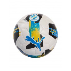 М"яч футбольний Puma Puma Orbita UPL (FIFA Quality Pro) №5, білий-чорний-блакитний, код: 4067982252984