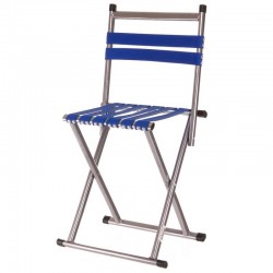 Стілець складаний зі спинкою Camping синій, код: TY-0534_BL Стілець складаний зі спинкою Camping синій, код: TY-0534_BL