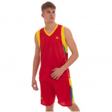Форма баскетбольна чоловіча PlayGame Lingo XL (ріст 165-170) червоний, код: LD-8095_XLR-S52