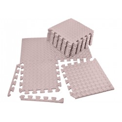 Татамі мат (хвіст ластівки) EasyFit 8 шт, 300х300х10мм, бежевий, код: EF-1950-30-BGE