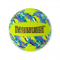 М"яч волейбольний Daiweisi BA-2504-Yellow №5, жовто-фіолетовий, код: 28220-SNS