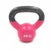 Гиря чавунна з вініловим покриттям Generation Fitness FF51F1A-4kg, 4 кг, рожевий, код: 522871-AX