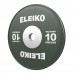 Диск олімпійський обгумований Eleiko IWF 10 кг, темно-зелений, код: 3001120-10-IA