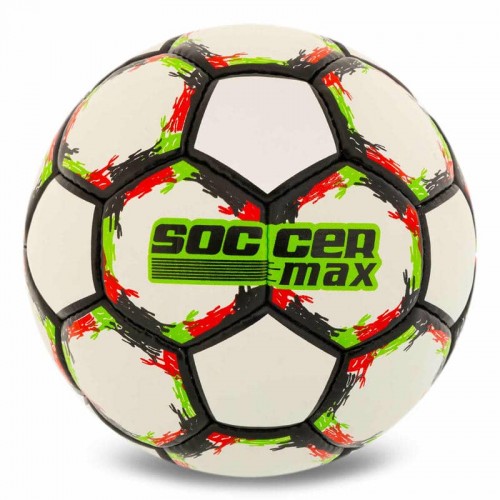 М"яч футбольний Soccermax №5 PU, білий, код: FB-6525_W М"яч футбольний Soccermax №5 PU, білий, код: FB-6525_W