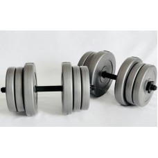 Гантелі WCG Grey 2х20кг, код: 02020G-IF Гантелі WCG Grey 2х20кг, код: 02020G-IF