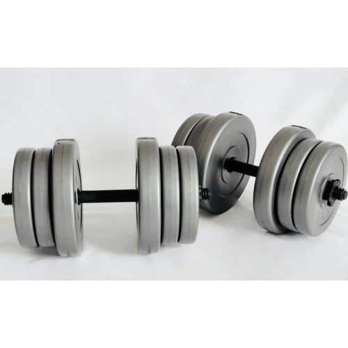 Гантелі WCG Grey 2х20кг, код: 02020G-IF Гантелі WCG Grey 2х20кг, код: 02020G-IF