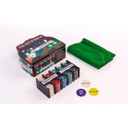 Набір для покеру в металевій коробці PlayGame, код: IG-1103240