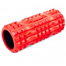 Ролик для йоги FitGo 330х130 мм, червоний, код: FI-5712