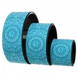 Колесо для йоги набір FitGo Fit Wheel Yoga, набір 3 шт, синій, код: FI-0086_BL Колесо для йоги набір FitGo Fit Wheel Yoga, набір 3 шт, синій, код: FI-0086_BL