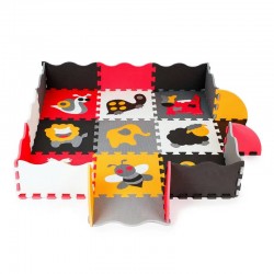 Килимок-пазл з бортиком Lanor "Веселий Зоопарк" 1220х1220х10мм, код: 1279999284-E Килимок-пазл з бортиком Lanor "Веселий Зоопарк" 1220х1220х10мм, код: 1279999284-E