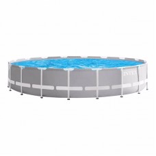 Круглий каркасний басейн Intex Prism Frame Pool, 5490x1220 мм, код: 26732-IB