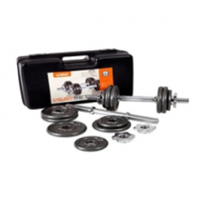 Набір гантелей в кейсі LiveUp Dumbbell Set 2х7,5кг, код: LS2322B-15KGS