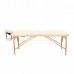 Масажний стіл складний 4Fizjo Massage Table Wood W70 2130х700х760 мм, бежевий, код: TABLEW70BEIGE