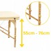 Масажний стіл складний 4Fizjo Massage Table Wood W70 2130х700х760 мм, бежевий, код: TABLEW70BEIGE