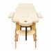 Масажний стіл складний 4Fizjo Massage Table Wood W70 2130х700х760 мм, бежевий, код: TABLEW70BEIGE