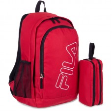 Міський рюкзак з пеналом Fila 25л, червоний, код: 211_R