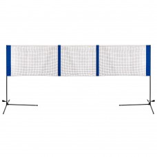 Стійка з сіткою мобільна розбірна для волейболу бадмінтону та великого тенісу PlayGame 3850-6100 мм, код: C-7617