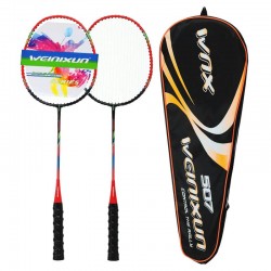 Набір для бадмінтону в чохлі Weinixun Wnx, малиновий, код: 507_M Набір для бадмінтону в чохлі Weinixun Wnx, малиновий, код: 507_M