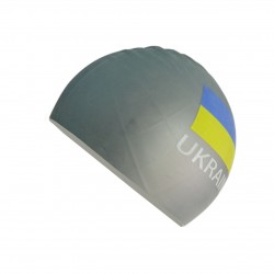 Шапочка для плавання SNS FL Прапор, сірий, код: 12658-SNS