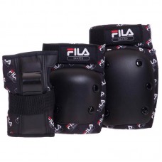 Комплект захисту Fila S (3-7 років) чорний, код: 6075111_SBK