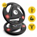 Диск олімпійський 4Fizjo металевий, прогумований 2x10 кг, чорний, код: P-5905973401289