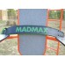 Пояс шкіряний для важкої атлетики MadMax Quick Release Belt L, чорний-сірий, код: MFB-302_L