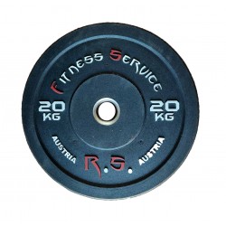 Бамперний диск для кросфіту Fitness Service RCP23-20 кг, код: 10081-AX