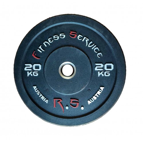 Бамперний диск для кросфіту Fitness Service RCP23-20 кг, код: 10081-AX
