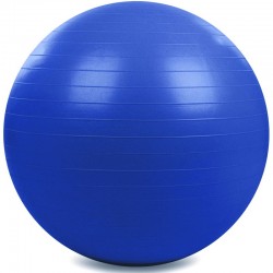 М"яч для фітнесу FitGo 850 мм синій, код: FI-1982-85_BL