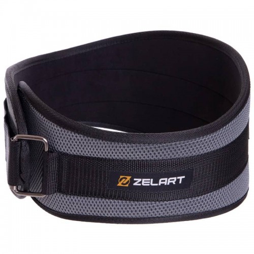 Пояс атлетичний посилений регульований Modern 1050х160 мм, чорний, код: FI-2634-105-S52 Пояс атлетичний посилений регульований Modern 1050х160 мм, чорний, код: FI-2634-105-S52