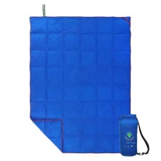 Пухова ковдра туристична 4Monster 2030х1370 мм, синій, код: C-BKR-203_BL