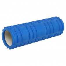 Ролер масажний циліндр (ролик мфр) FitGo Grid Bubble Roller, 300x100 мм, блакитний, код: FI-3531_N Ролер масажний циліндр (ролик мфр) FitGo Grid Bubble Roller, 300x100 мм, блакитний, код: FI-3531_N