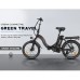 Електровелосипед Samebike CY20 (350 Вт, 12 А*год, 36 В), колеса 20", з ручкою газу, білий, код: SMB-CY20-white