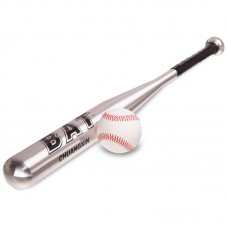 Біта бейсбольна PlayGame 810мм, срібний, код: C-1864_GR Біта бейсбольна PlayGame 810мм, срібний, код: C-1864_GR