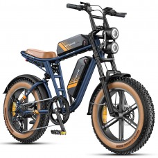 Електровелосипед Engwe M20 2.0 Dual Battety (750 Вт, 31,2 А*год, 52 В), колеса 20", синій, код: En-M20-2-blue