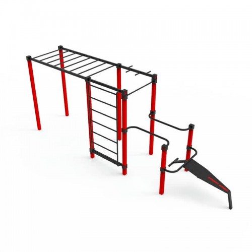 Спортивний комплекс Street Sport 6200х1240х2400 мм, код: ЕП-06 Спортивний комплекс Street Sport 6200х1240х2400 мм, код: ЕП-06