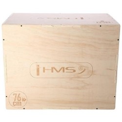 Пліометричний бокс HMS DSC01 коричневий, код: 17-62-100-IN Пліометричний бокс HMS DSC01 коричневий, код: 17-62-100-IN