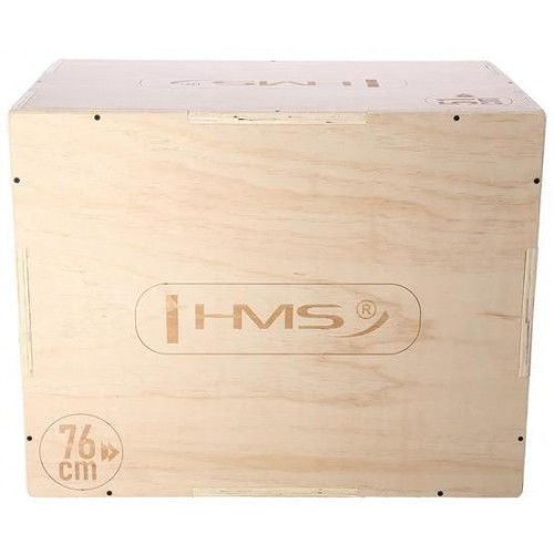 Пліометричний бокс HMS DSC01 коричневий, код: 17-62-100-IN Пліометричний бокс HMS DSC01 коричневий, код: 17-62-100-IN
